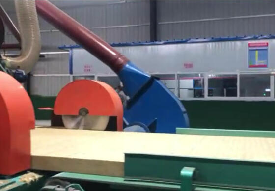 Un buen precio. Línea de producción de lana de roca hidrófuga con control PLC y tamaño de fieltro ajustable en línea