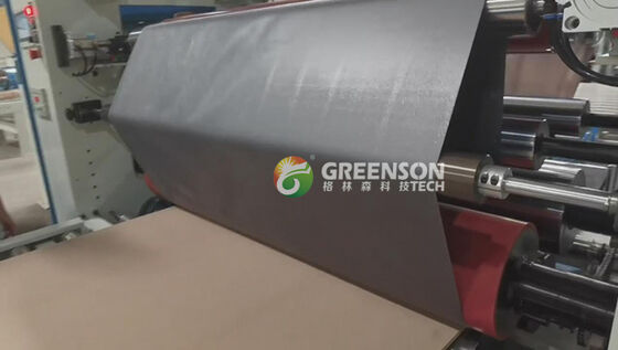 Un buen precio. Máquina de laminación de alta velocidad de 5-17 m/min PUR con adhesivo de fusión en caliente PUR y anchura máxima de laminación de 1300 mm en línea