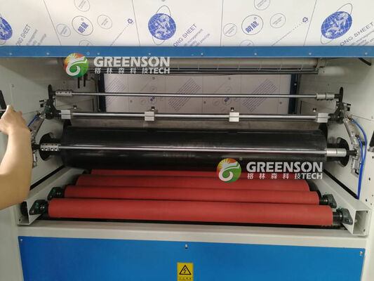 Un buen precio. Máquina de laminación totalmente automática con velocidad de producción de 5-17 m/min, control PLC y pegamento PUR de fusión caliente ecológico para placas de yeso en línea