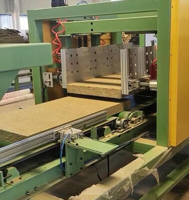 Un buen precio. Línea de producción de lana de roca de gas natural controlada por PLC Cupola para tablas de lana mineral de 30-200 mm de espesor en línea