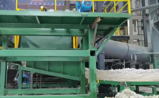 Un buen precio. Horno de cúpula de alta eficiencia para la línea de producción de lana de roca con velocidad de 10-15 metros por minuto y densidad de materia prima de 80-200 kg / m3 en línea