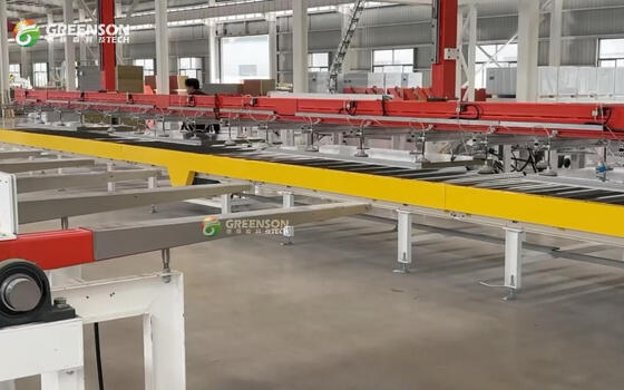 Un buen precio. Línea de fabricación de paneles sándwich de lana de roca resistente al fuego para edificios prefabricados en línea