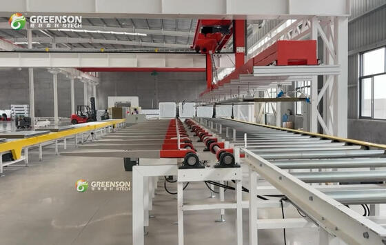 Un buen precio. Línea de producción de paneles de sándwich de lana de roca de alta calidad de alta calidad en línea