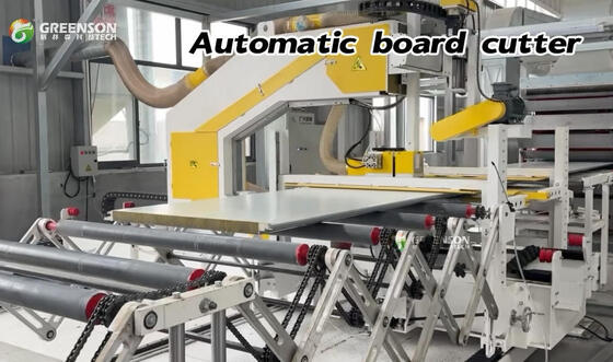 Cadena de producción completamente automática de paneles sándwich de PU con potencia de 300kw y velocidad de producción ajustable de 3-10m