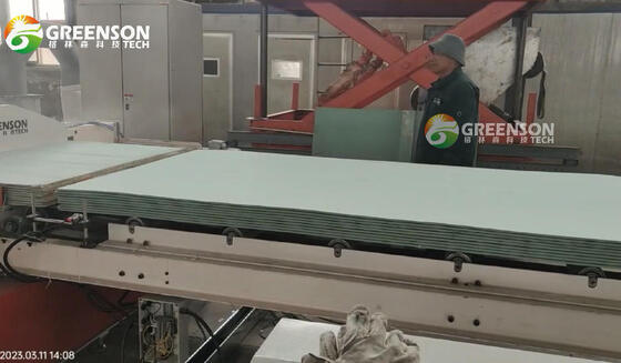 Un buen precio. Cortador de material de desecho de tablero de yeso para fábrica de yeso en línea