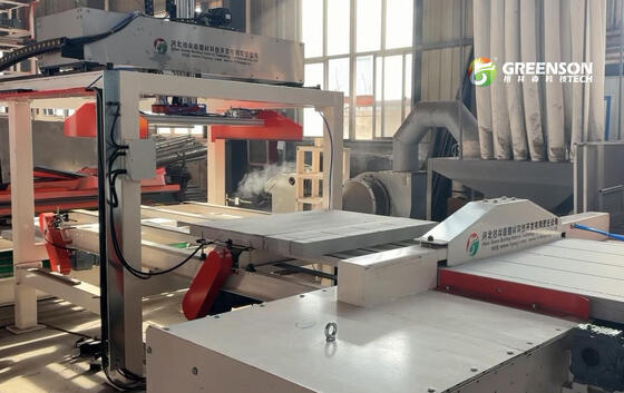 Un buen precio. Máquina de fabricación de patas de soporte de paletas de cartón yeso en línea
