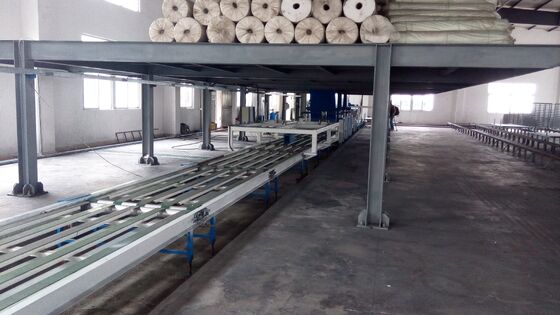 Un buen precio. cadena de producción del tablero del MgO de 1220x2440m m máquina del panel de pared de la anchura de 600-1220m m en línea