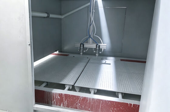 Un buen precio. Línea automática de pintura en aerosol para paneles de techo de yeso en línea