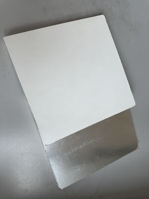 Línea de producción completamente automática de pintura a pistola para paneles de yeso con control PLC