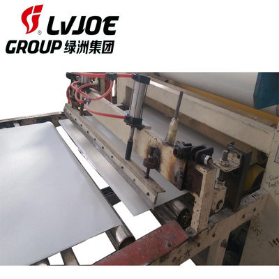 Máquina doble de la laminación de Plasterbaord del papel del PVC y de aluminio del lado