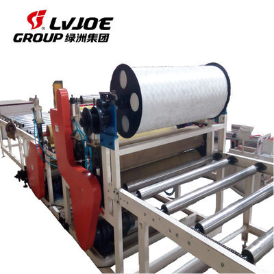 Máquina decorativa de la laminación del lado del doble del pequeño coste de la película del PVC