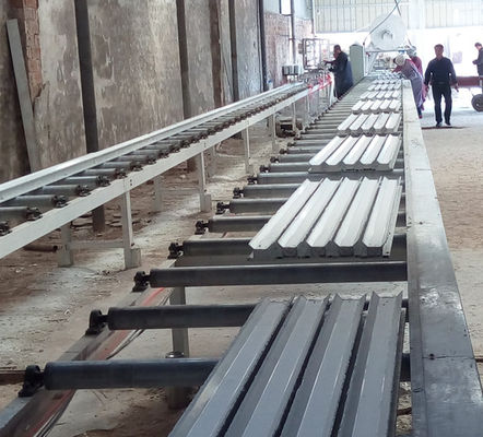 La cornisa del yeso del control del PLC hace la cornisa del yeso de la máquina/del material de construcción