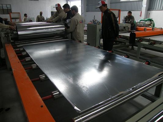 papel de aluminio grueso de 0.007m m para la laminación del tablero del techo del yeso