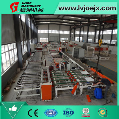 Un buen precio. Línea de producción de tejas de yeso 60x60 Máquina de tejas de yeso en línea