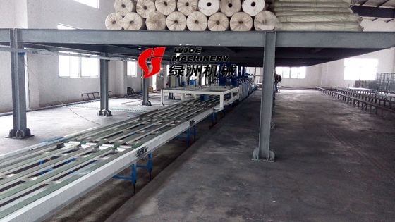 Cadena de producción sin polvo del tablero del Mgo de la máquina completamente automática de la laminación del material de construcción