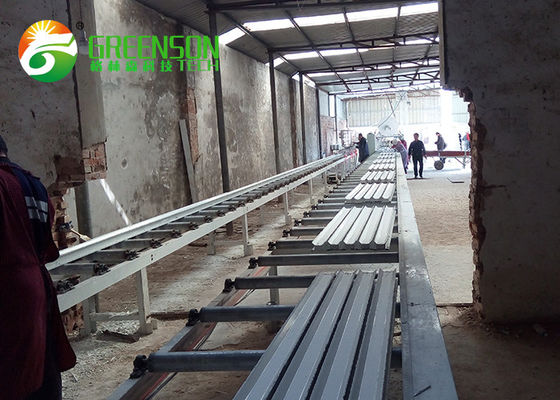 Cornisa económica del yeso que hace la máquina con el material del molde de la aleación de aluminio