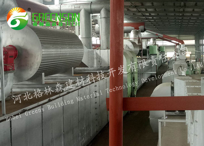 Cadena de producción completamente automática del tablero de las lanas minerales para los materiales de aislamiento de calor